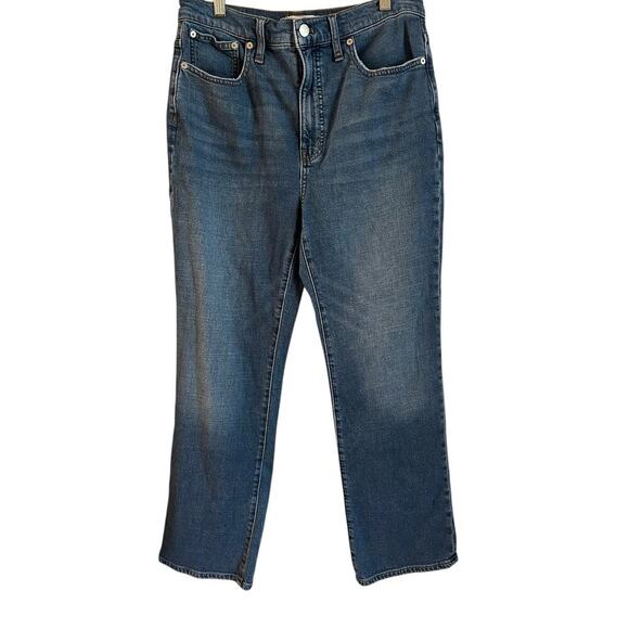 Madewell Denim - Madewell Women’s Slim Demi Boot Jeans Size 29 Medium Blue Wash High Rise